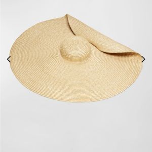Jacquemus Le Chapeau Bomba Straw Wide Brim Hat